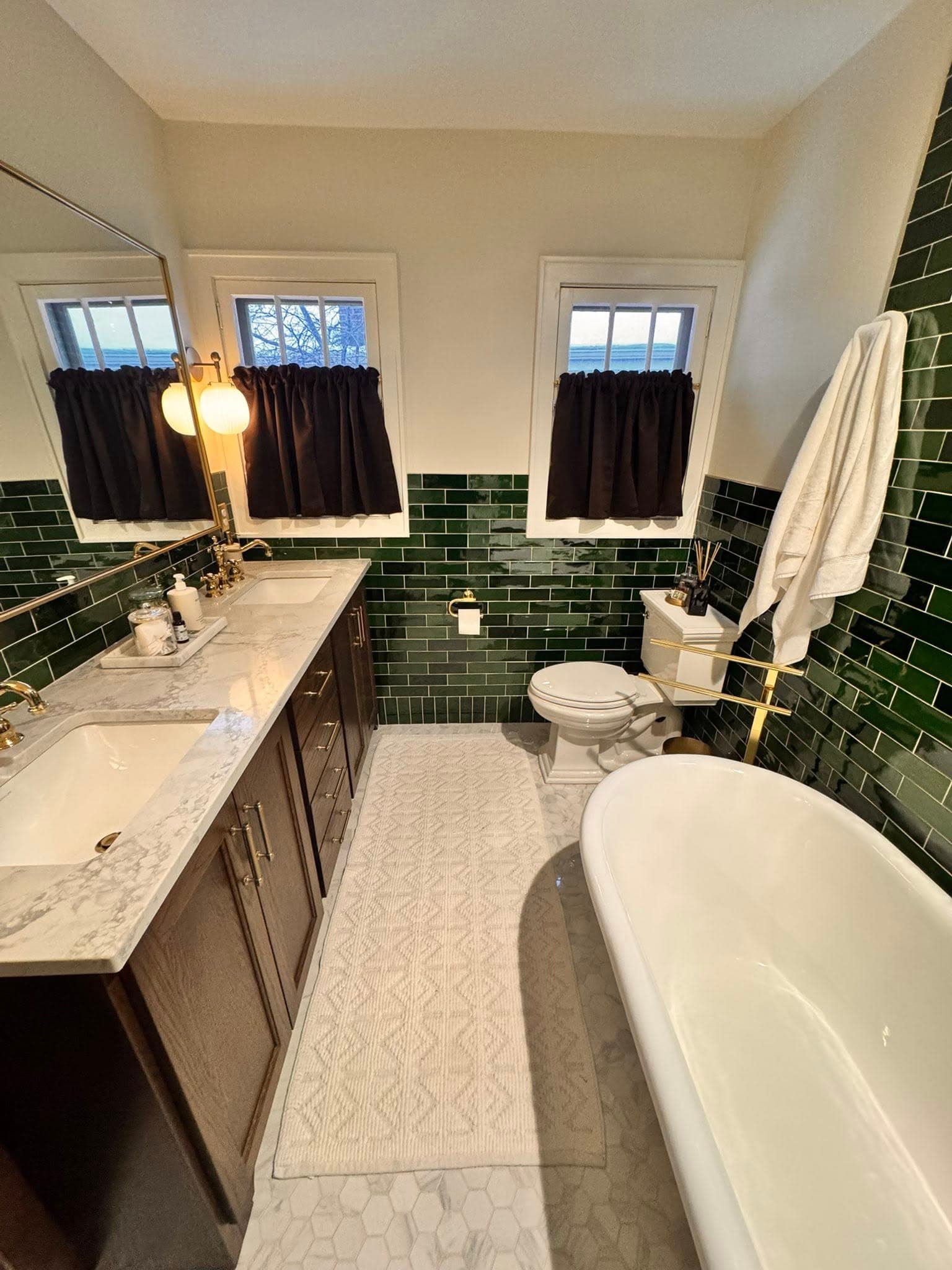 Vintage-Modern Bathroom Remodel