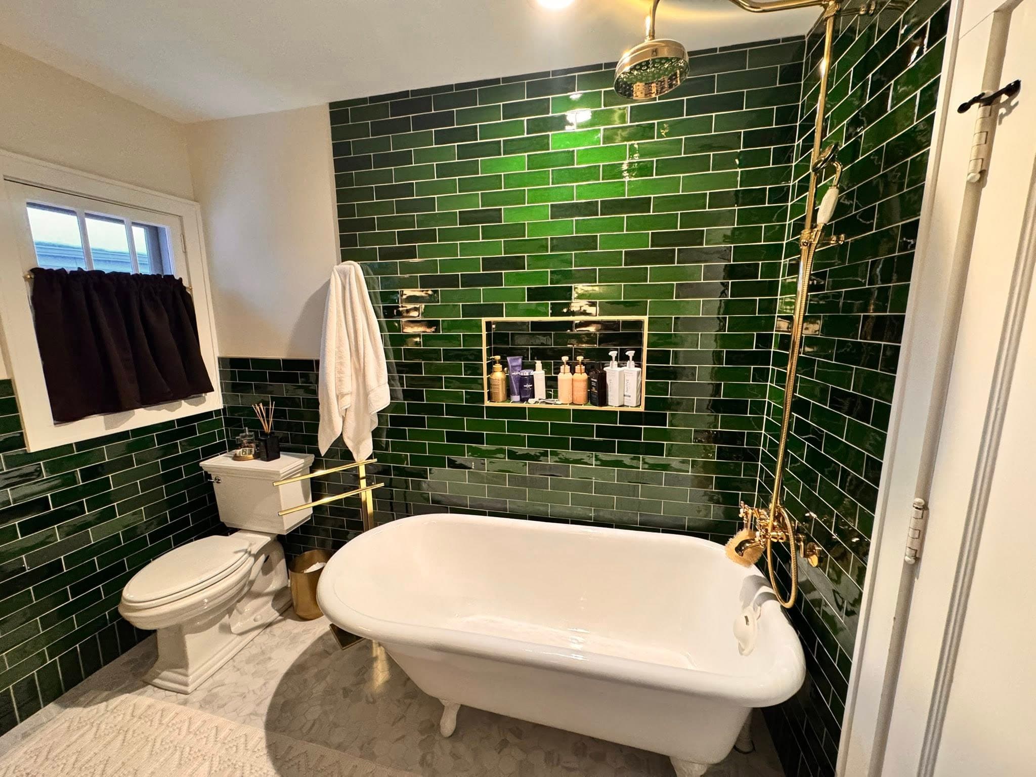 Vintage-Modern Bathroom Remodel